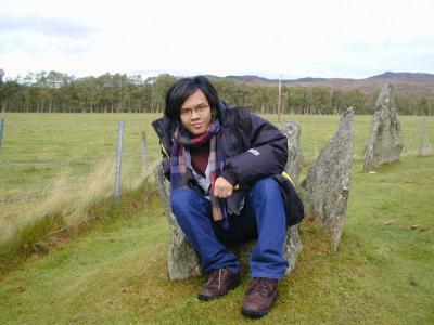 Ancient cemetery in Inverness