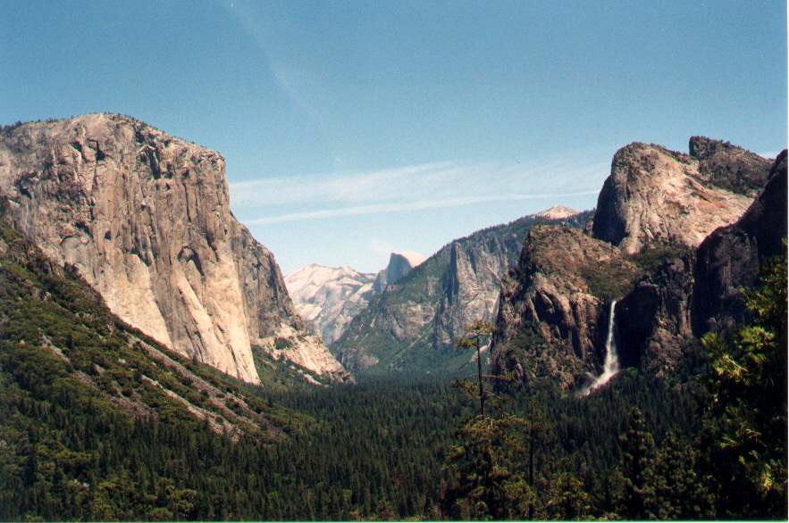 Glacial Valley in Yosemite