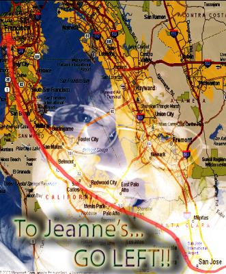 Map to Jeanne's