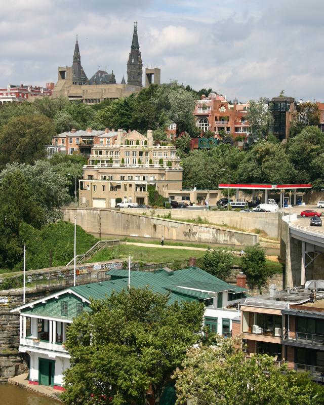 Overlooking Georgetown