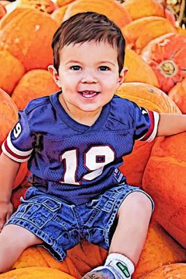 Jake in the Pumpkin Patch