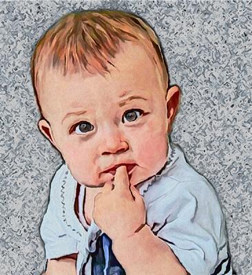 Baby - Graphic Painting -
