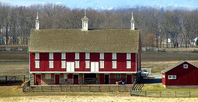 Barn at Gettysburg Battlefield