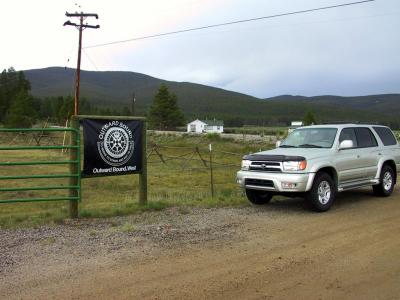 Millie At Kerry's Outward Bound Basecamp, Leadville