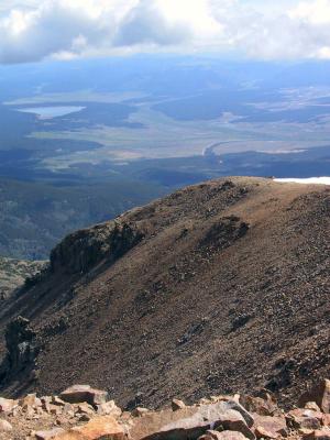 N'ly Summit View of Leadville, Elbert