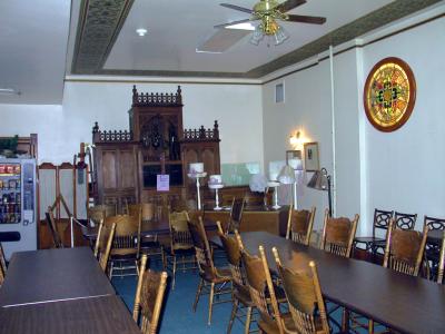 Standard For Corporate Meetings....Confessional (Against Far Wall) in Conference Room