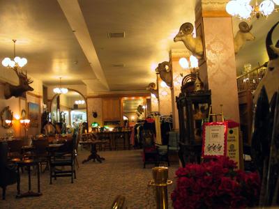 Lobby of Delaware Hotel, Leadville