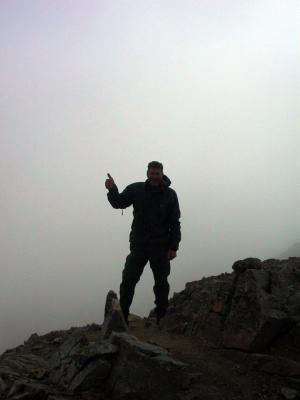 Yep, That's Me on The Summit ......Damn it's Cold!!!