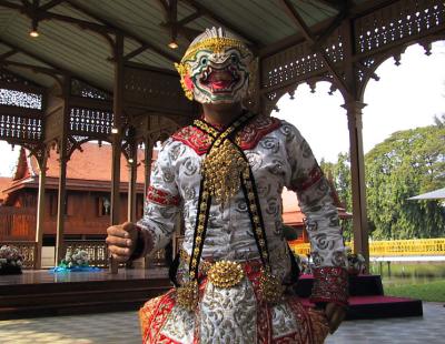 Khon masked drama: Hanuman