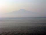 Vesuvius in the mist