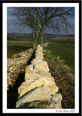 Cotswold Dry Stone Wall