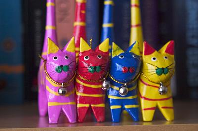 July 28 - colourful cats