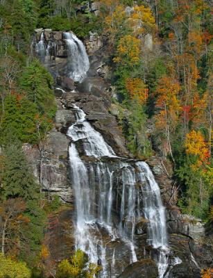 Whitewater Falls in Autumn