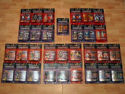 My entire Heroes of Cybertron PVC collection as of 6th March 05. MOSC.