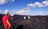 Cloudy Lava Field