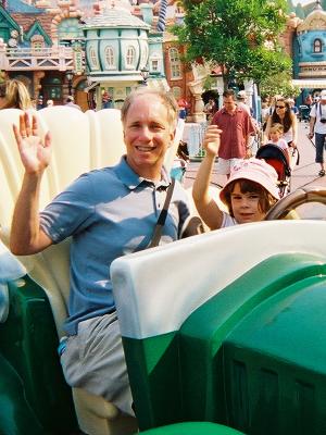 Disneyland car (Kodak disposable)