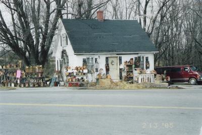 The birdhouse house