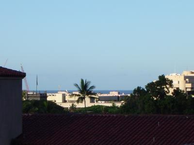 View out my window to the right in Honolulu