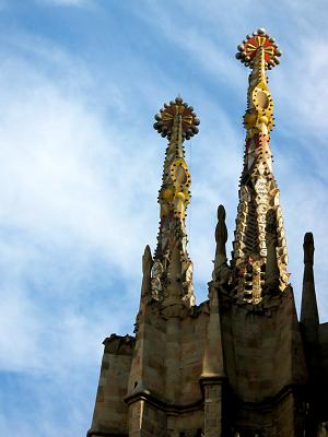 back of the Sagrada Familia