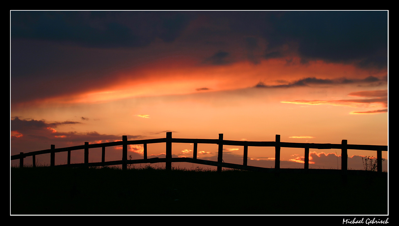 September sunset