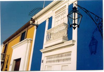 Colonial mansion in Trujillo center