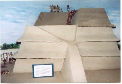 Reconstruction of Tucume pyramid
