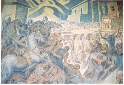The capture of Atahualpa