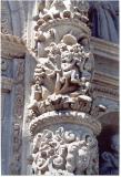 Facade detail of Cajamarca cathedral