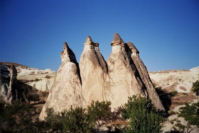 They call these rock formations fairy chimneys