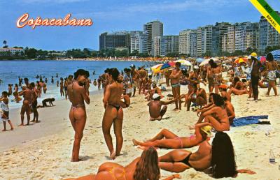 Copacabana beach in Rio