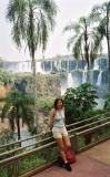admiring Iguassu Falls (Brazil)