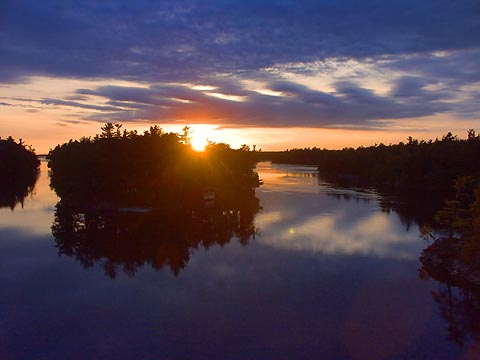 1000 Islands Sunset 5453