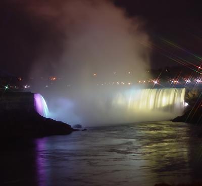 Mist on Horeshoe Falls