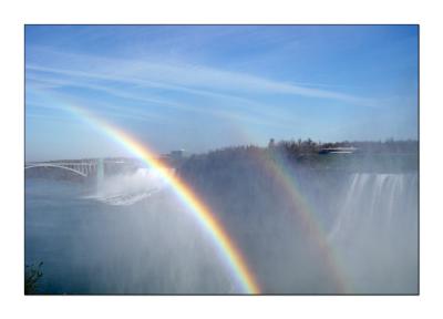 Rainbows at Niagara Falls
