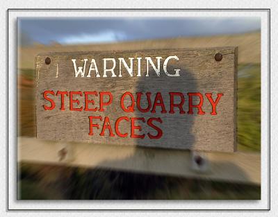 Quarry sign