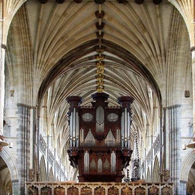 The great organ, Exeter Cathedral
