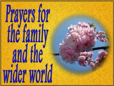 'Prayers' slide from the 2003 Easter series