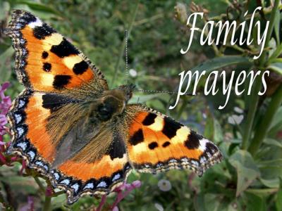 'Prayers' slide from the Butterfly series