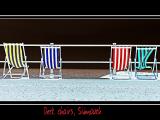 Coloured deck-chairs, Sidmouth (2025)