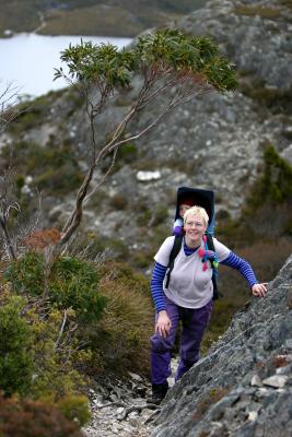 Climbing Hansons Peak