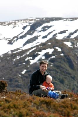 Lunch on Hansons Peak