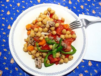 Chickpeas salad by igb