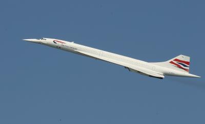 Afternoon Concorde departing JFK 31L, Oct. 16, 2003