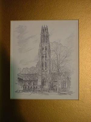 Harkness Tower at Yale Universityby Charles H Overly