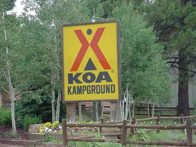 KOA camp ground