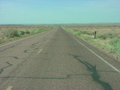 road in the Arizona desert