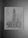 Harkness Tower at Yale University<br>by Charles H Overly