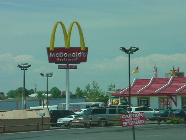 McDonalds in<br>New Mexico