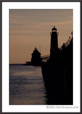 Into the eveningGrand Haven Pier