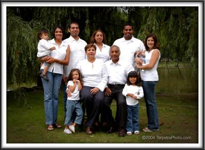The Delgado Family at Riverside Park